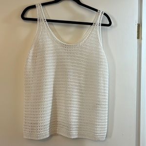 NWT Vince Crochet Tank Top